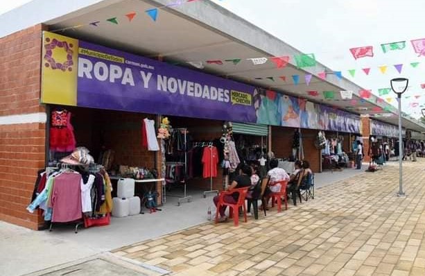 El gobierno municipal de Carmen no vende espacios en el nuevo mercado del Chechén
