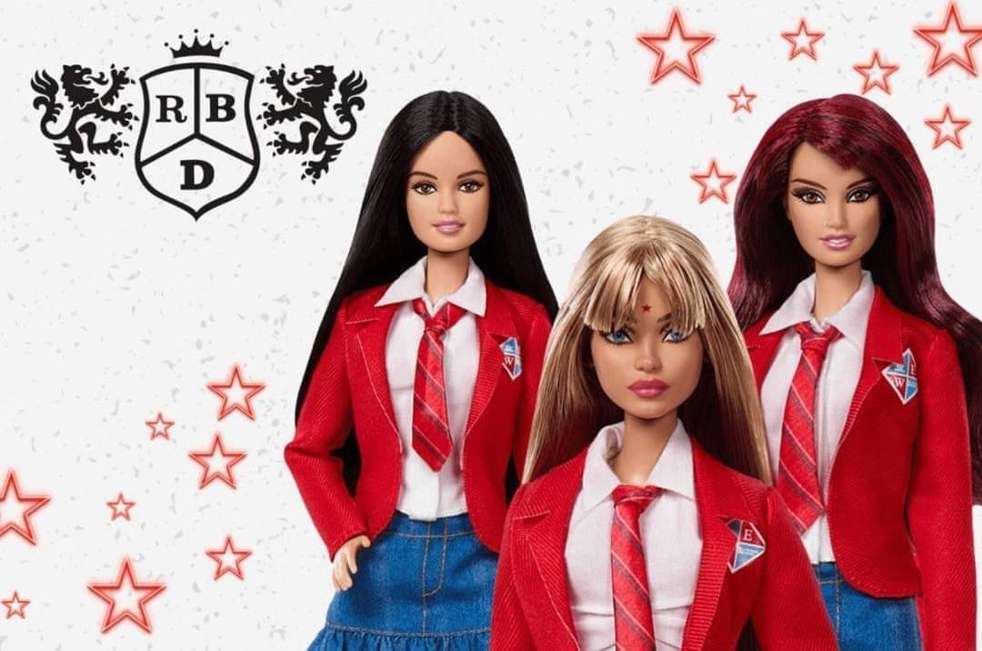 Mattel lanza la colección de la Banda RBD en muñecas(os) de Barbie. 