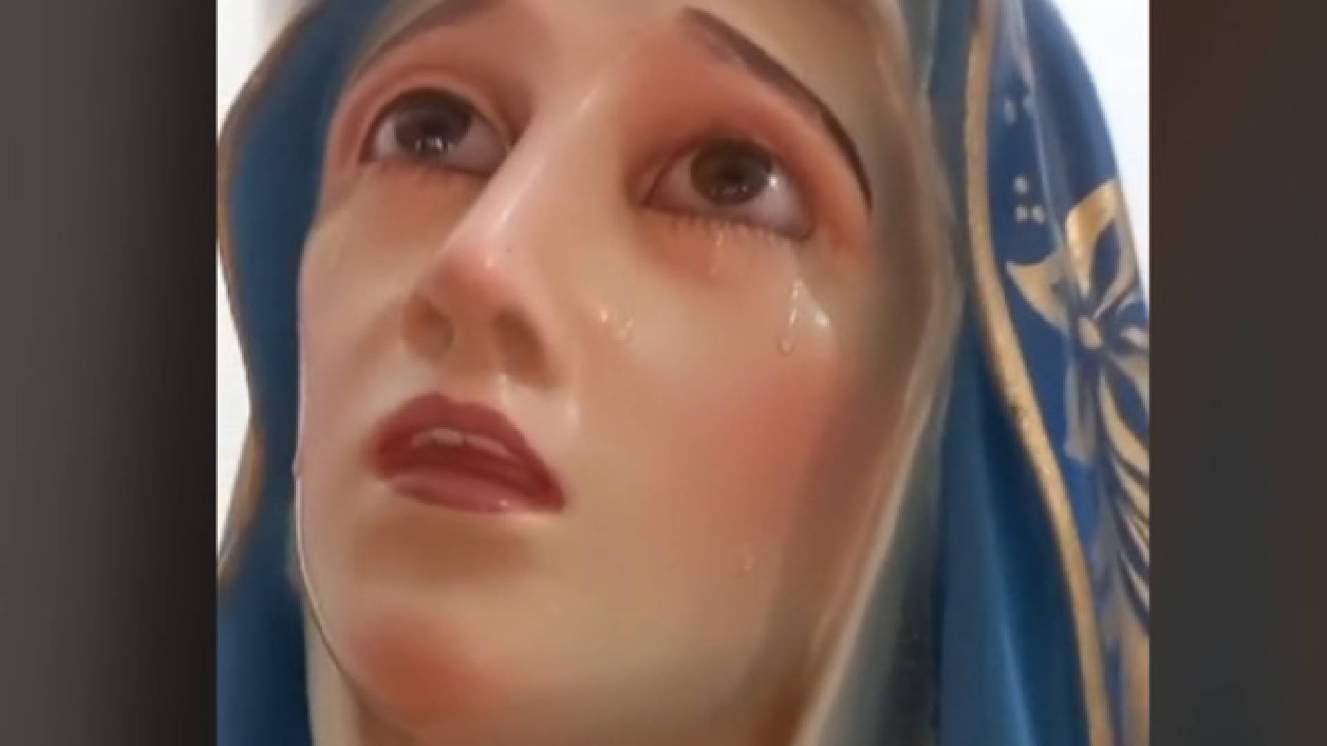 Llora Virgen de El Chanal llora en Colima; fue en captado en video viral