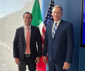 Vila Dosal estuvo en Los Estados de Norteamérica para exponer ante empresarios y representantes gubernamentales las ventajas de invertir en Yucatán.