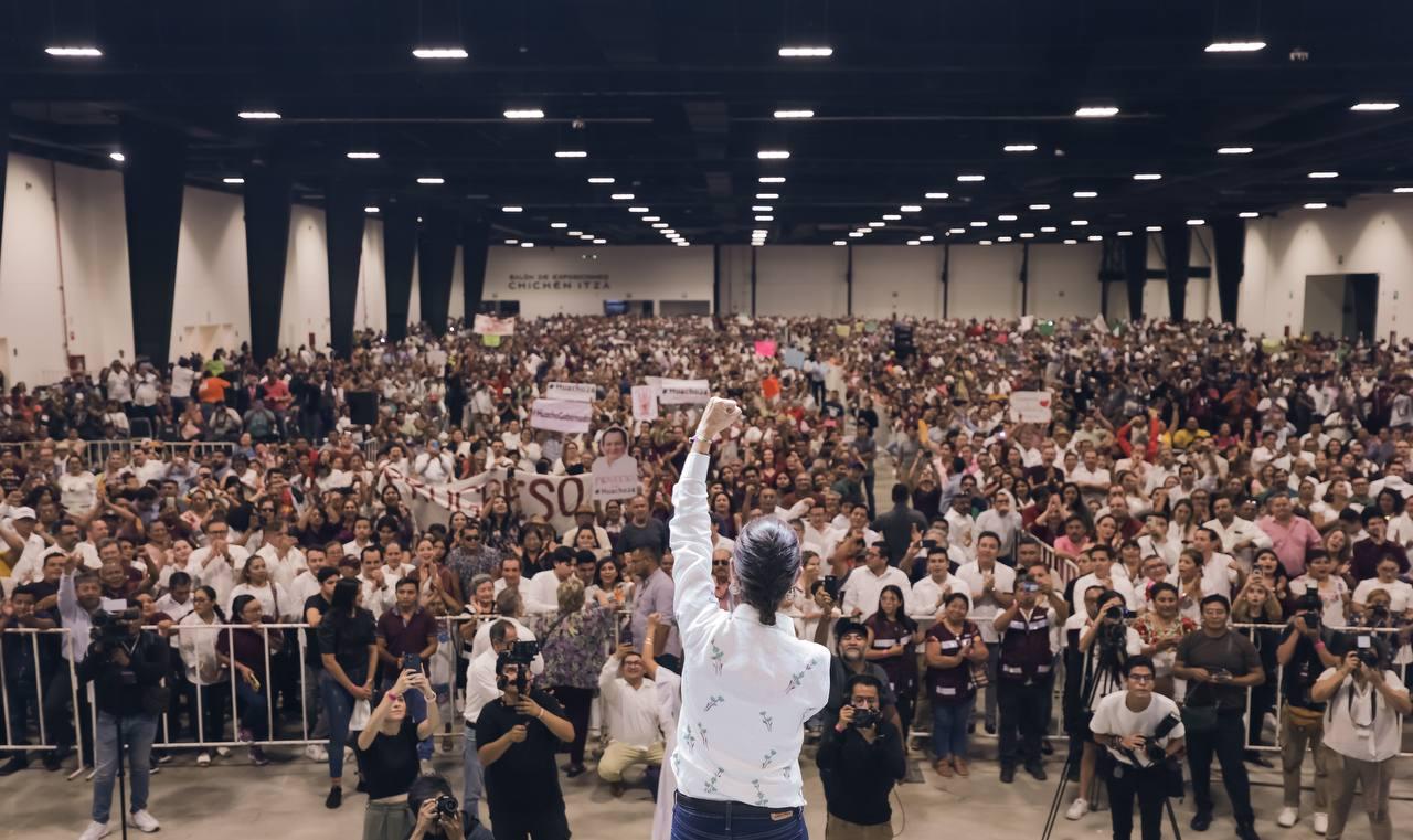 ’Vamos a hacer equipo con Huacho’’: Sheinbaum 