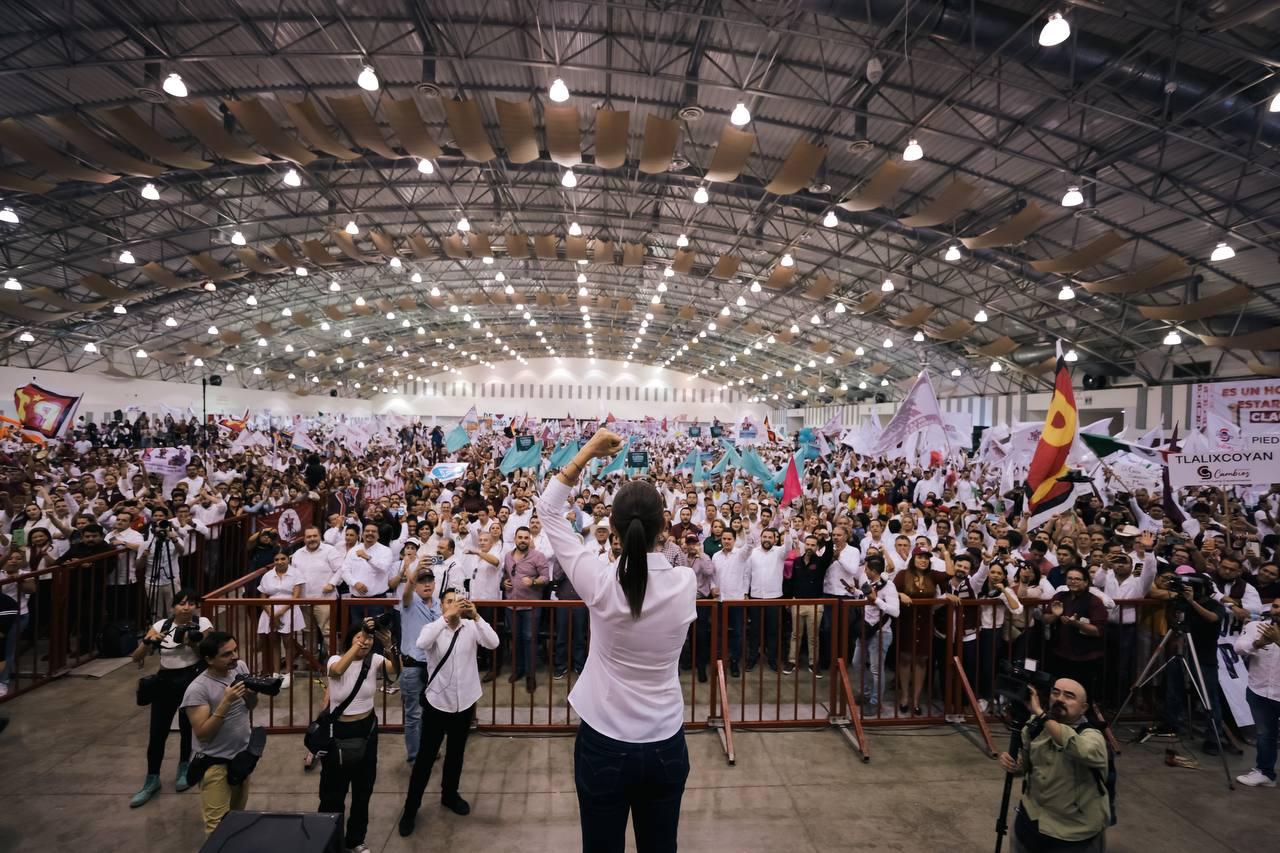 Inicia Sheinbaum precampaña en Veracruz