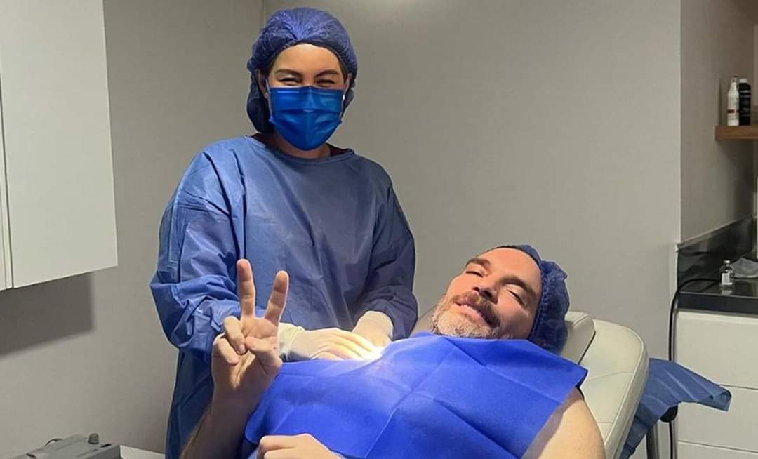 Julián Gil se somete a otra cirugía, tras volver a padecer cáncer de la piel