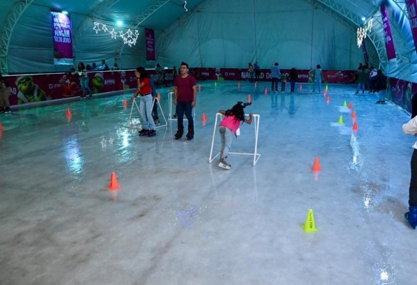 La pista de patinaje de Ciudad del Carmen tiene buena aceptación
