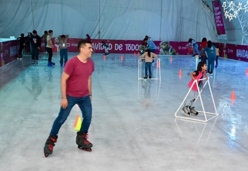 La pista de patinaje de Ciudad del Carmen tiene buena aceptación
