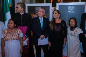 La gobernadora Mara Lezama presentó junto al Embajador de México ante la Santa Sede