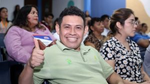 Adrián, beneficiario del programa de Rehabilitación e Inclusión Laoral para personas con discapacidad.