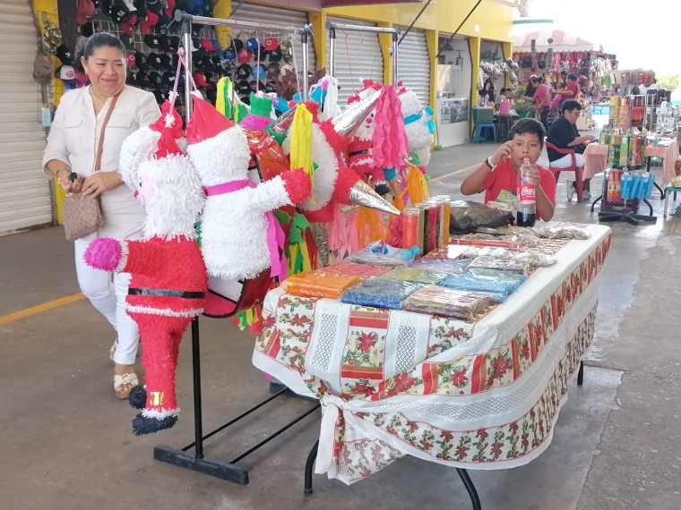 En el mercado principal de Ciudad del Carmen se practica el regateo