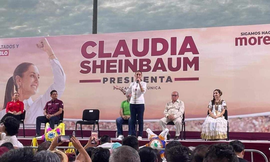Claudia Sheinbaum visitó Campeche