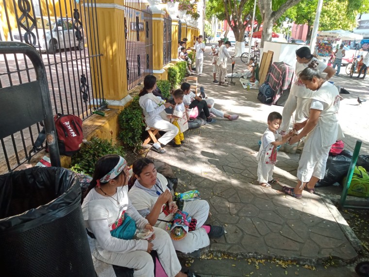 La fe por la Virgen de Guadalupana une a peregrinos de Chiapas