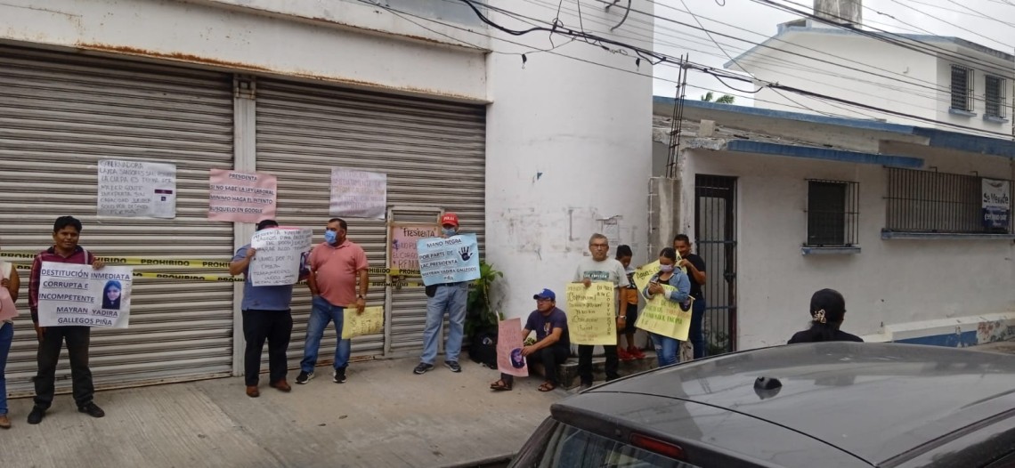 Piden destitución de la presidenta de la Junta de Conciliación número 2 de Ciudad el Carmen