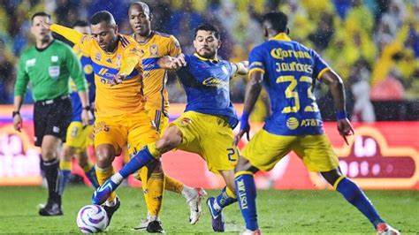 América empata contra Tigres en la ida de la final del Apertura 2023