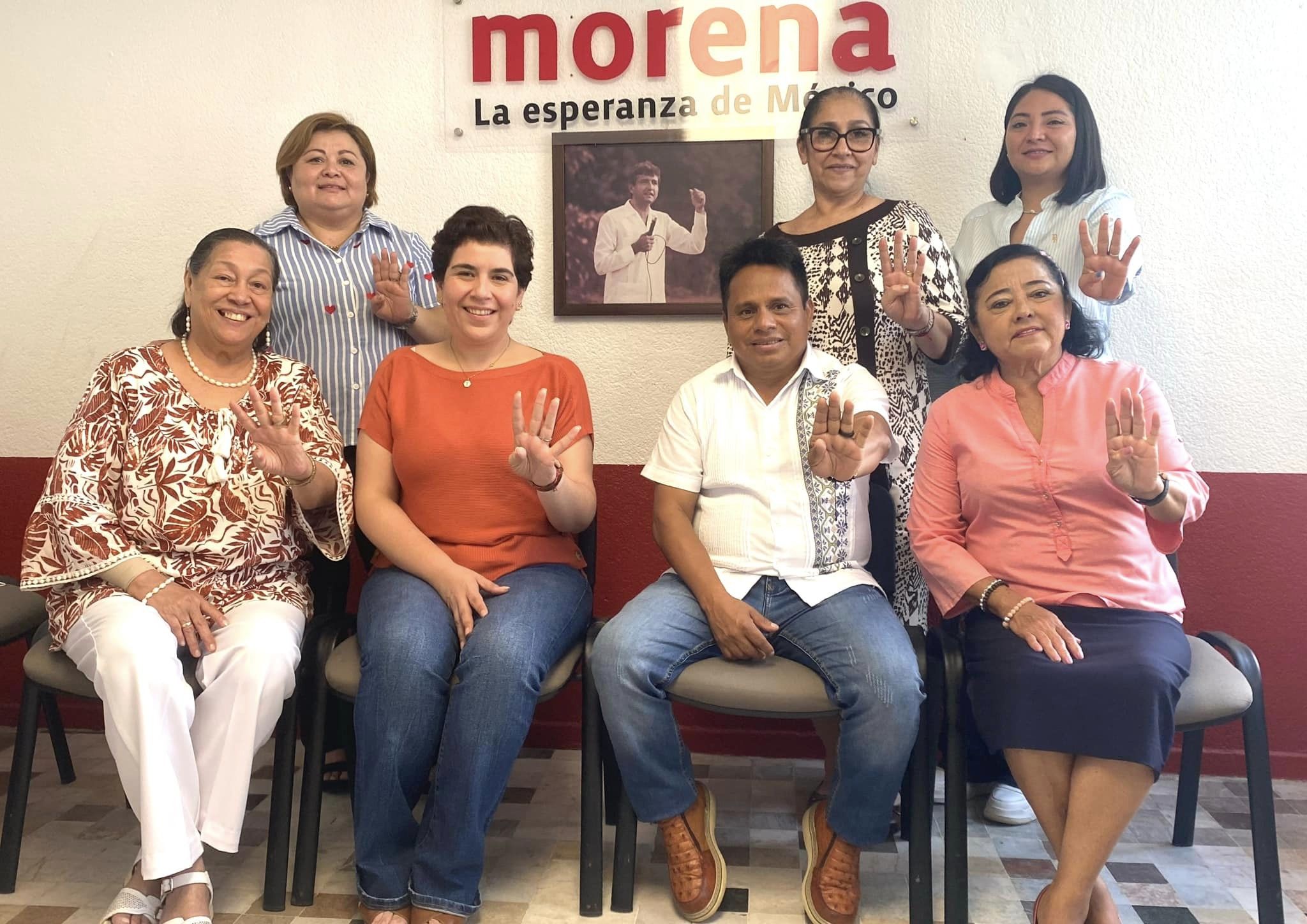 Tey Mollinedo solicitó licencia como dirigente de Morena Tabasco