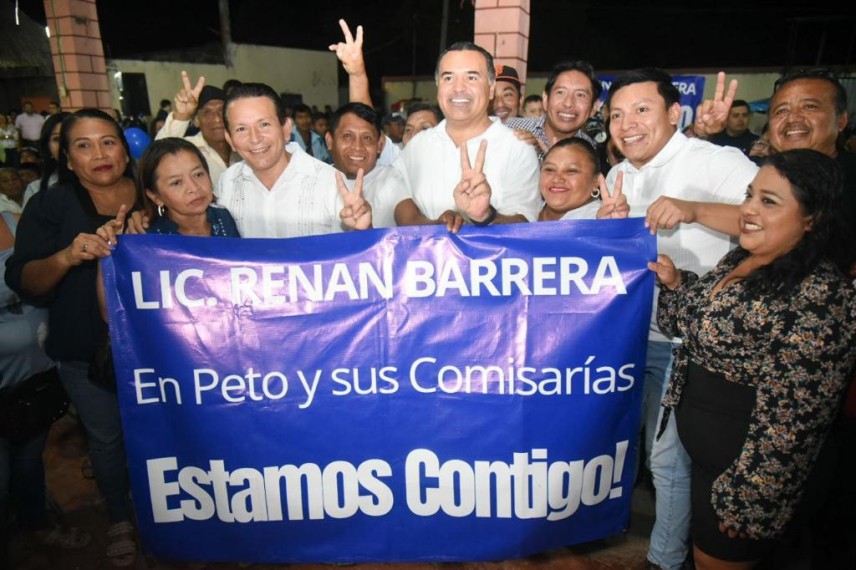 Impulsan mujeres a Renán Barrera a la gubernatura de Yucatán