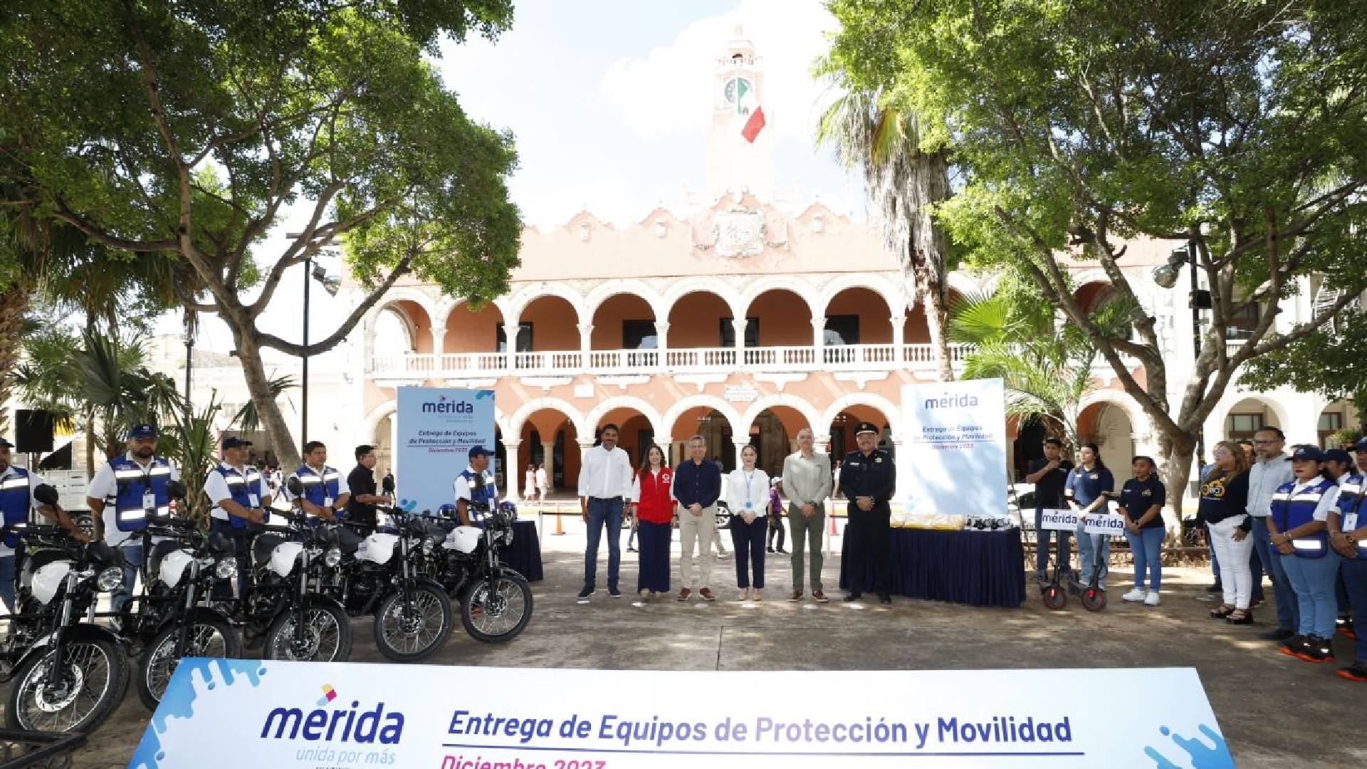 Refrenda su compromiso de contar con un actualizado y efectivo protocolo de prevención para salvaguardar a la ciudadanía: el Ayuntamiento de Mérida