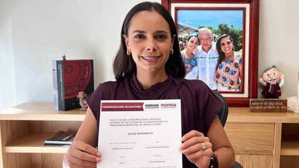 Se suma Ana Paty Peralta a la carrera por la reelección en Benito Juárez