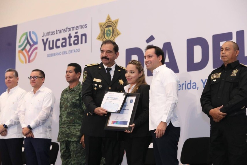 El Gobernador Mauricio Vila Dosal anuncia nueva iniciativa de ley para garantizar las prestaciones de las y los policías en los próximos años