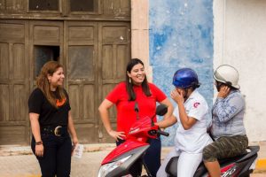 Vida Gómez visitó Ticul y dejo en claro que buscará el cambio verdadero que se merece Yucatán.