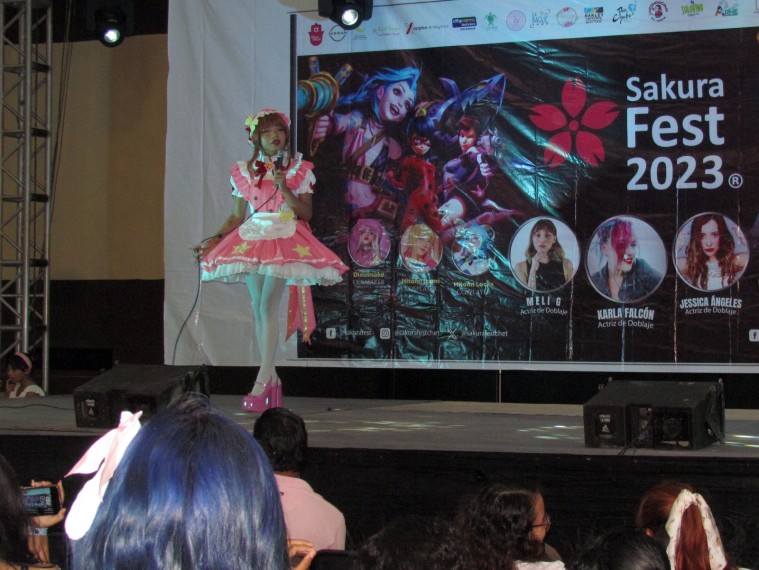 “Espectáculos Chetumal”, el festival. Magia Onofre, madrina oficial del Sakura Fest Chetumal 2023 ¡Éxito total! 