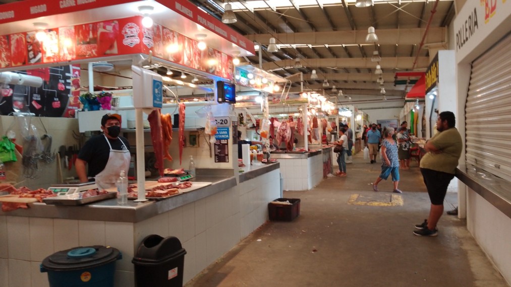 Se garantiza el abasto de carne de cerdo en el mercado de Ciudad del Carmen
