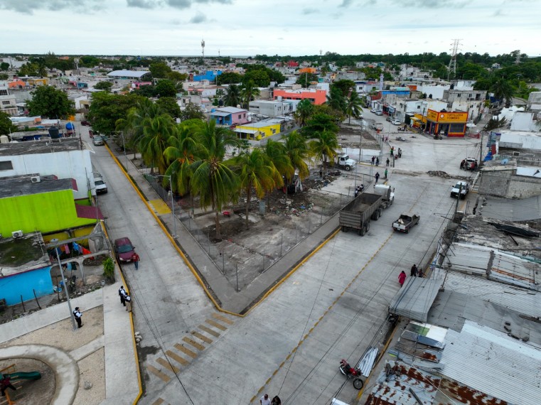 Comuna carmelita recupera más espacios públicos