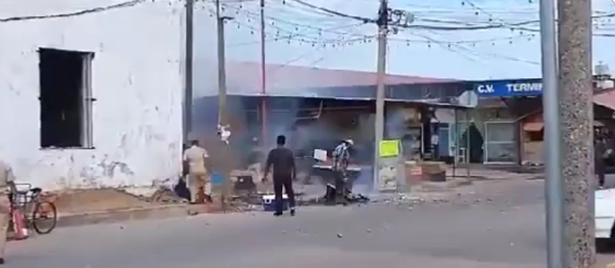 Puesto de pirotecnia explota en Centla, Tabasco; aquí el video