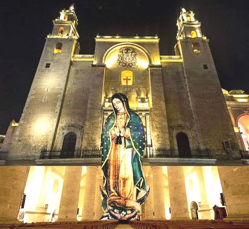 Festejos de la Virgen de Guadalupe en Mérida