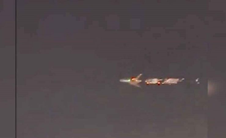Un Avión de carga se incendia Boeing 747 de la compañía Atlas Air tuvo que retornar de urgencia al aeropuerto de Miami