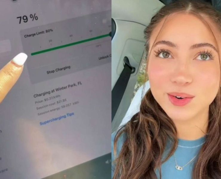 Joven tiene un Tesla para no echar gasolina