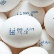 Encuentran alarmante mensaje en un huevo