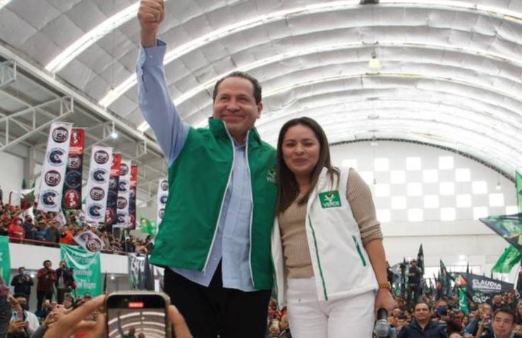 Partido Vere Ecologista de México le da la bienvenida a Eruviel Ávila como nuevo militante