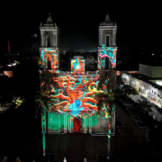 Espectáculo de luz y sonido en la Iglesia de San Servacio en Valladolid