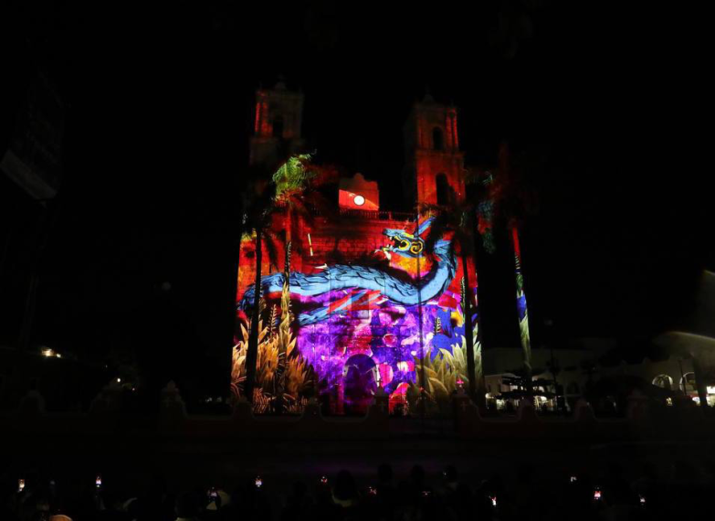 espectáculo de luz y sonido en la Iglesia de San Servacio en Valladolid