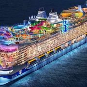 El Icon of the Seas crucero más grande del mundo se dispone en las próximas horas a zarpar en su viaje inaugural