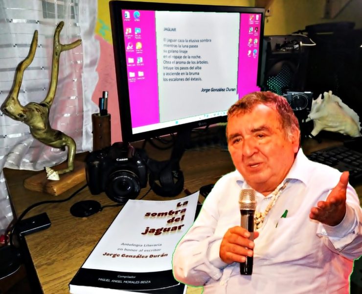 Homenaje de Jorge González Durán, periodista, escritor, poeta, amante de la historia y reportero