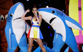 En 2014 Katy Perry estuvo presente en el Show de medio tiempo del Super Bowl.