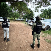Ejército Mexicano y la Guardia Nacional decomisan armamento y vehículos en Tabasco