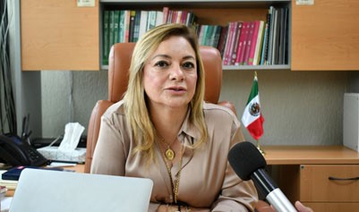 directora de Servicios Escolares de la UJAT, Patricia Ordóñez León