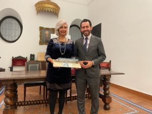 La presidenta de la Casa de México en Málaga y Andalucía, Claudia Luna Palencia, destacó la razón de ser de estos premios.