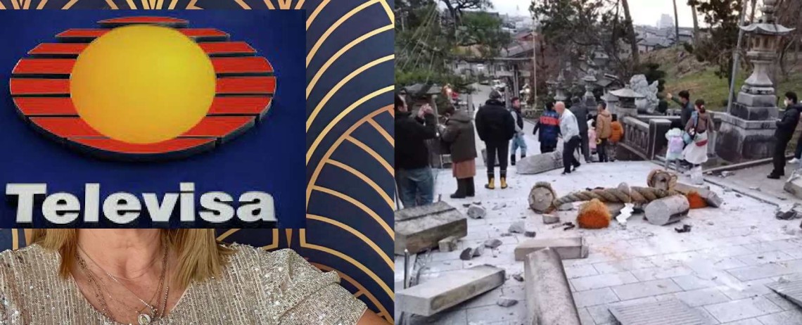Actriz de Televisa vivió momentos de terror en el terremoto de Japón