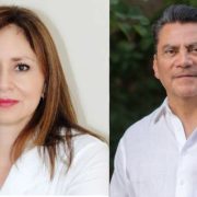 Rosalinda López y Oscar Cantón, precandidatos al Senado por Morena