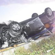 Se vuelcan policías de la SSP resultaron heridos