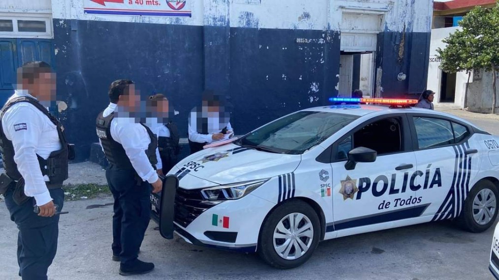 Policía ladrón en Campeche