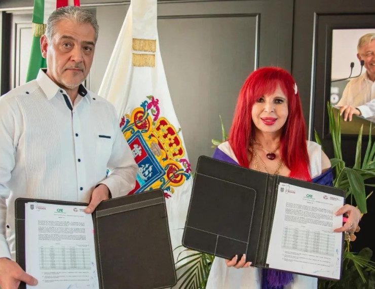 TEMEN SER ENGAÑADOS POR LA CFE Y LA GOBERNADORA