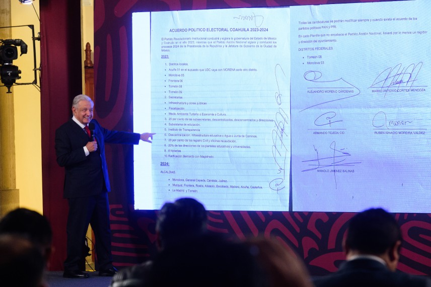 Revelaciones de Marko Cortés “son acuerdos mafiosos”: AMLO