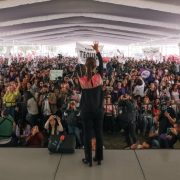 A la Presidencia no llega una, llegamos todas, asegura Sheinbaum