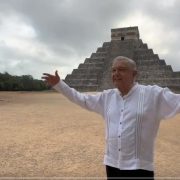 AMLO destaca el expediente cultural de México, como Chichén Itzá, Palenque y Calakmul