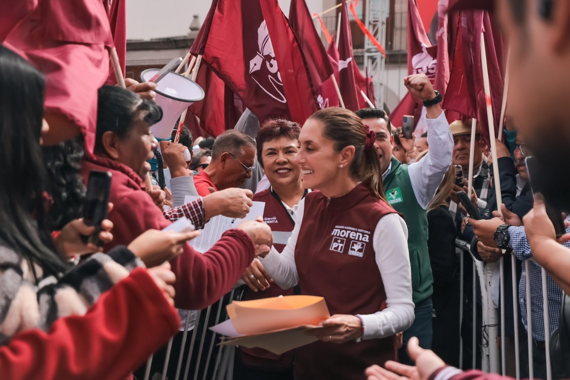 ¡Estoy lista! Hagamos realidad a la primera mujer Presidenta de México, Sheinbaum 