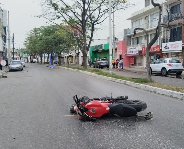 Fallece motociclista en Campeche