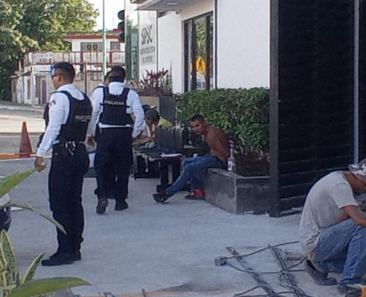 Juzgado cívico improvisado